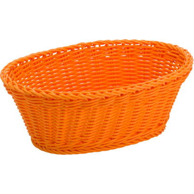 Corbeille »Coolorista« ovale, 26 x 18,5 x 9 cm, orange