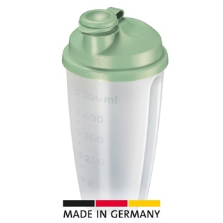 Dressing shaker »Mixery«, 0,5 l, menta-verde