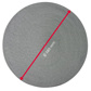 Placemat »Circle«, round Ø 38 cm, grey