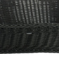 Corbeille de présentation, 52 x 50 x 14/24 cm, noir