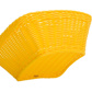 Corbeille »Coolorista« carrée,  23 x 23 x 9 cm, jaune citron