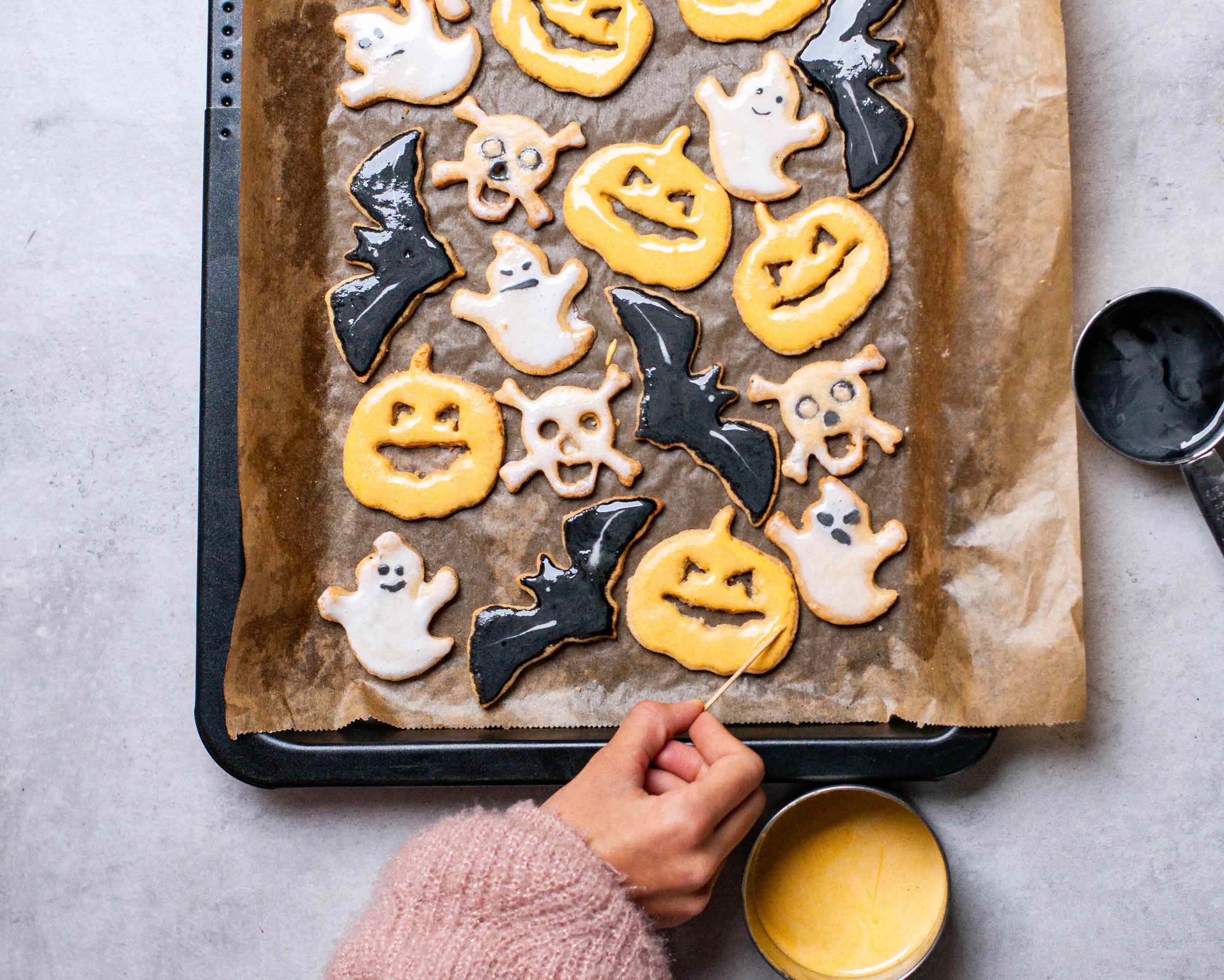 Rezept: Halloween-Kekse