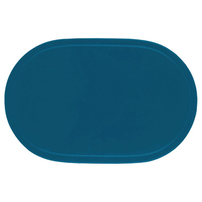 Mantel »Fun« oval, 45,5 x 29 cm, azul oscuro