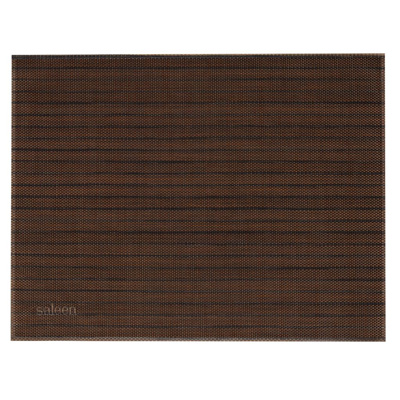 Set de table »Uni«, 42 x 32 cm, marron/noir