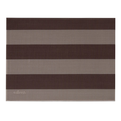 Set de table »Stripes«, 42 x 32 cm, beige/marron