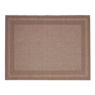 Mantel individual, tejido fino »Home«, 42 x 32 cm, marrón/br
