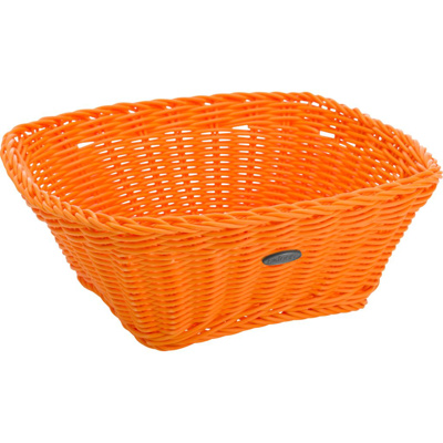Corbeille »Coolorista« carrée, 23 x 23 x 9 cm, orange