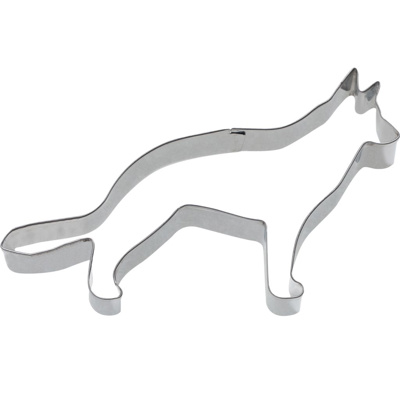 Cookie cutter »Dog/wolf«, 10x6 cm