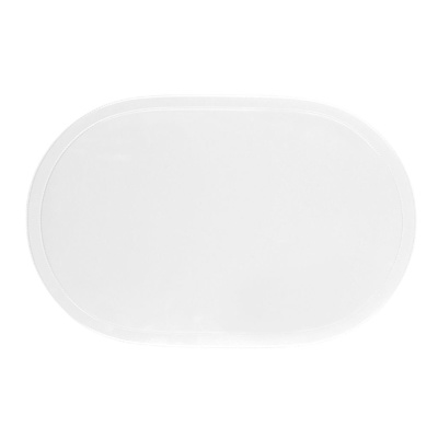 Tischset »Fun« oval, 45,5 x 29 cm, weiß