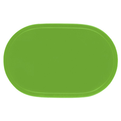 Placemat »Fun« oval, 45,5 x 29 cm, green