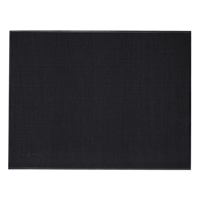 Mantel individual, tejido fino »Uni«, 42 x 32 cm, negro