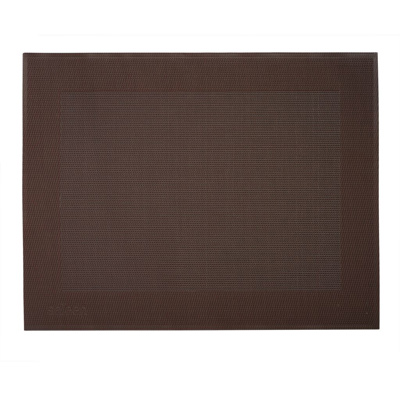 Mantel individual, tejido fino »Home«, 42 x 32 cm, marrón ca
