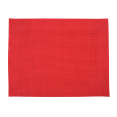 Mantel individual, tejido fino »Home«, 42 x 32 cm, rojo