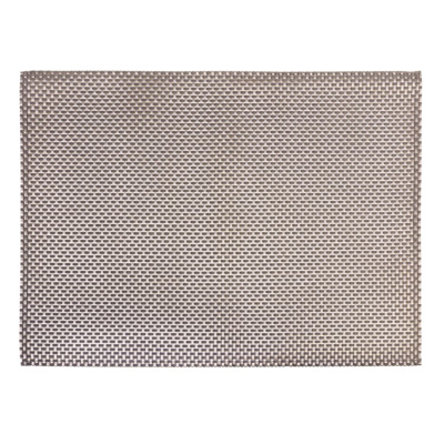 Mantel individual, tejido fino »Elegance«, 42 x 32 cm, gris/