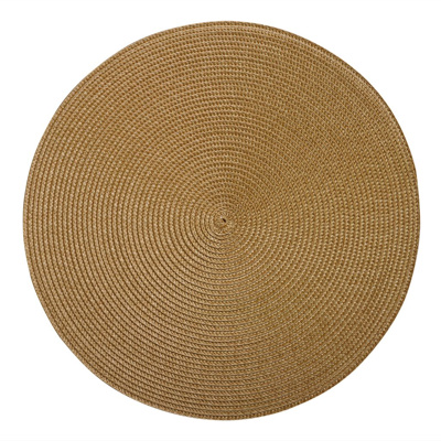 Tischset »Circle«, rund Ø 38 cm, hellbraun