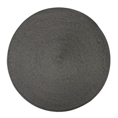 Tischset »Circle«, rund Ø 38 cm, anthrazit