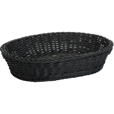 Bowl oval, 32 x 23 x 7 cm, black