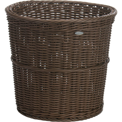 Basket for baguettes round, Ø 30 x 27 cm, brown