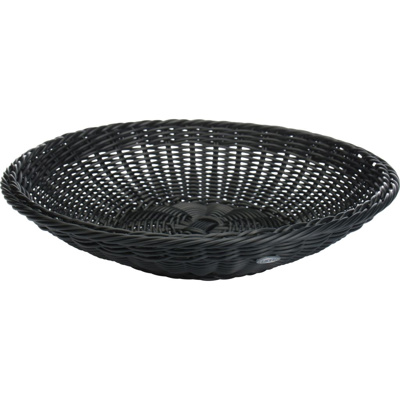 Bowl round, Ø 38 x 7,5 cm, black