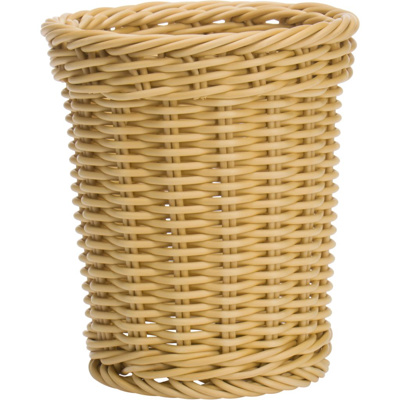 Round basket, Ø 14 x 16 cm, light beige