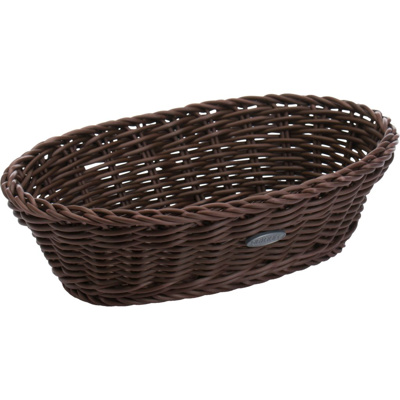 Basket »Coolorista« oval, 23,5 x 16 x 6,5 cm, brown