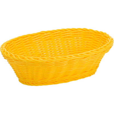Corbeille »Coolorista« ovale, 23,5 x 16 x 6,5 cm, jaune citr