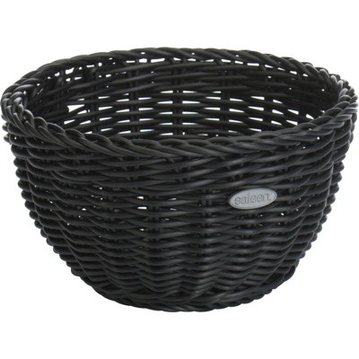 Round bowl,  Ø 16 x 8 cm, black