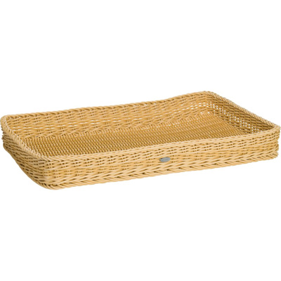 Gastronorm Korb GN 1/1, 53 x 32,5 x 6,5 cm, hellbeige