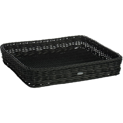 Gastronorm basket GN 2/3, 35,5 x 32,5 x 6,5 cm, black