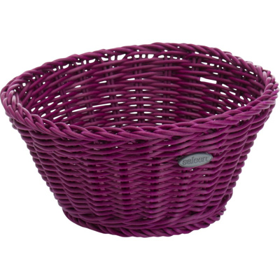 Korb »Coolorista« rund, Ø 18 x 10 cm, purpur