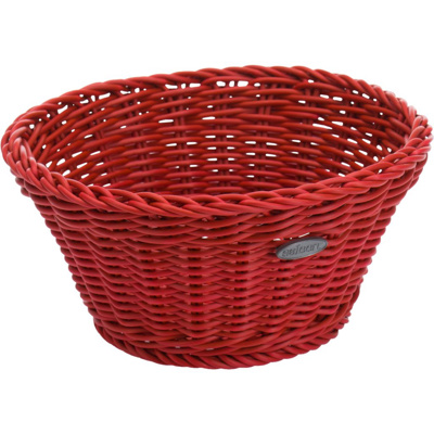 Basket »Coolorista« round, Ø 18 x 10 cm, ruby-red