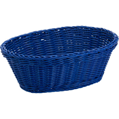 Korb »Coolorista« oval, 26 x 18,5 x 9 cm, marine blau