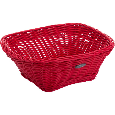 Basket »Coolorista« square, 19 x 19 x 7,5 cm, ruby-red