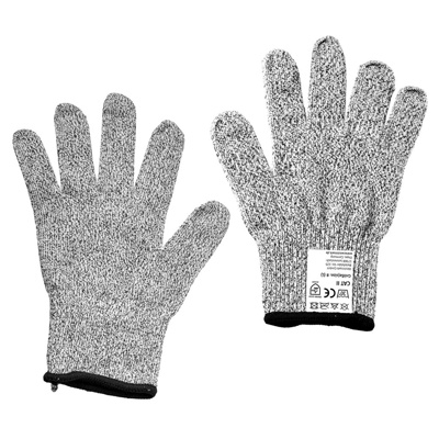 2 Schnittschutz-Handschuhe