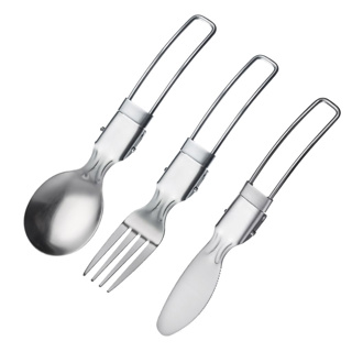 3 -Piece Stainless Steel Cooking Spoon Set