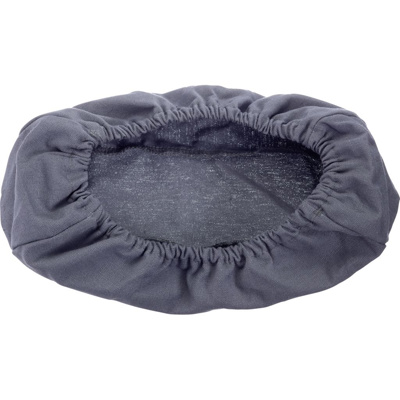 Cover for baskets, oval large, anthracite