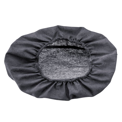 Cover for baskets, oval small, anthracite