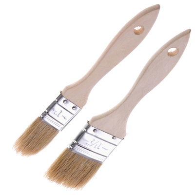 2 Pastry brushes »Woody«, 1 + 1.5 inches