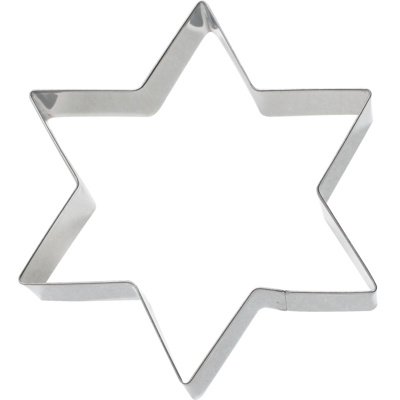 Lebkuchen-Ausstechform »Stern«, 12 cm, lose mit EAN