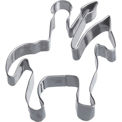 Cookie cutter »Knight with horse«, 8,5 cm