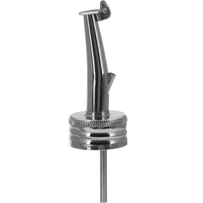 Free flow pourer »Inox Gastro«, screw cap ø 31,5 mm, metal f