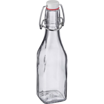 Swing-top bottle square, 250 ml