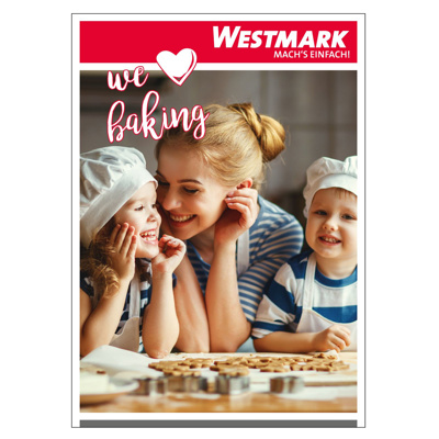 Poster »we love baking«, DIN A1