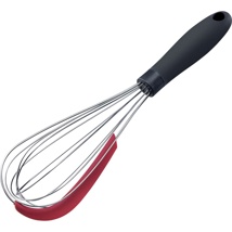 Whisk with scraper