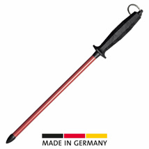 Knife sharpener »Sieger-Long-Life« from sintered ruby, 28 cm