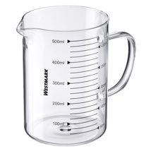 WESTMARK Messbecher Glas, hitzebeständig bis 280° C 1 Messbecher,  Fassungsvermögen: 0,5 Liter kaufen 1 Messbecher, Fassungsvermögen: 0,5 Liter