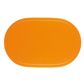 Tischset »Fun« oval, 45,5 x 29 cm, orange