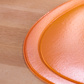 Placemat »Fun« oval, 45,5 x 29 cm, orange