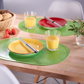 Set de table »Fun« ovale, 45,5 x 29 cm, vert