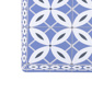 Mantel »Arabesque«, 43,5 x 28,5 cm, azul